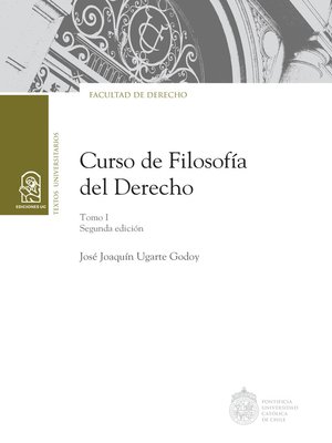 cover image of Curso de Filosofía del Derecho. Tomo I